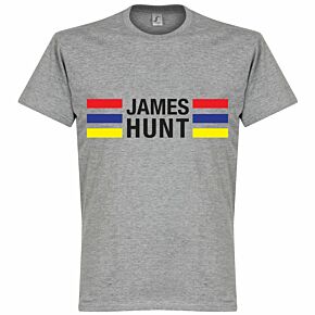 James Hunt Stripes Tee - Grey