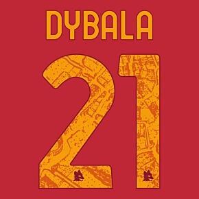 Dybala 21 (Official Printing) - 23-24 AS Roma KIDS Home