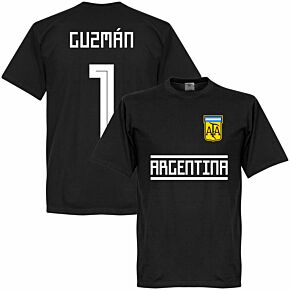Argentina Guzman 1 Team Tee - Black
