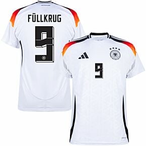 24-25 Germany Home Shirt + Füllkrug 9 (Official Printing)