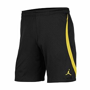 2023 PSG x Jordan Dri-Fit Strike Shorts - Black/Tour Yellow
