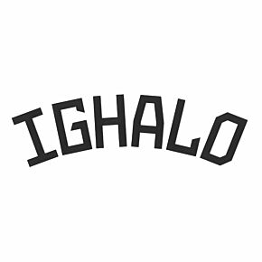 Ighalo Nameblock (Official Printing) - 20-21 Nigeria Home