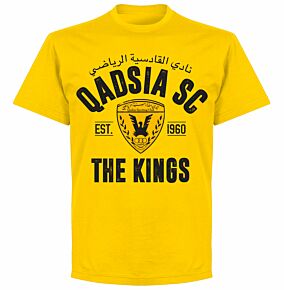 Qadsia Established T-Shirt - Yellow