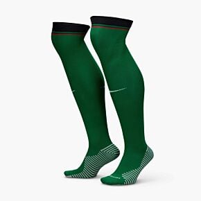 24-25 Portugal Home Socks - Green