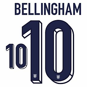 Bellingham 10 (Official Printing) - 24-25 England Home