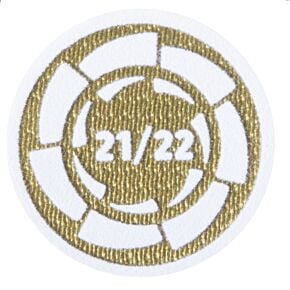 21-22 La Liga Campeon Patch (35mm) - PLAYER Size 2022-2023 Real Madrid