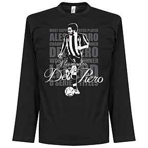Del Piero Legend L/S Tee - Black