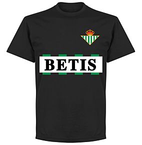 Real Betis Team Tee - Black