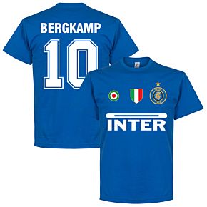 Inter Bergkamp 10 Team Tee - Royal