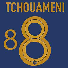 Tchouameni 8 (Official Printing) - 22-23 France Home