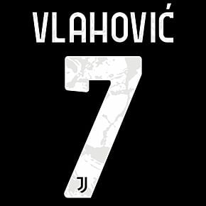 Vlahović 7 (Official Printing) - 21-22 Juventus Away