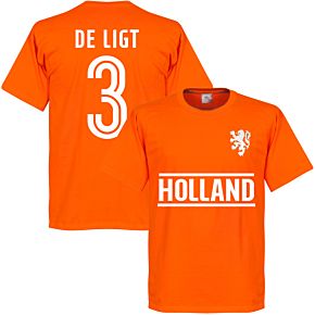 Holland De Ligt Team T-Shirt - Orange
