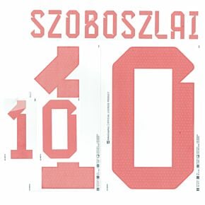 Szoboszlai 10 (Official Printing) - 22-23 Hungary Away