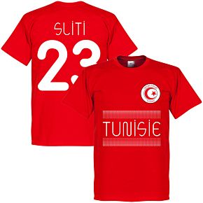 Tunisia Sliti 23 Team Tee - Red