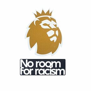 22-23 Premier League Champions + No Room For Racism Players Patch Set (2023-2024 Man City)