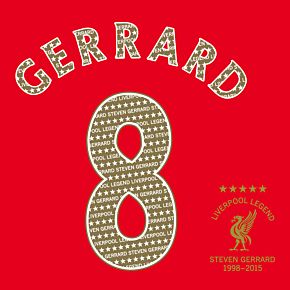 Gerrard 8 Legend Printing + Transfer