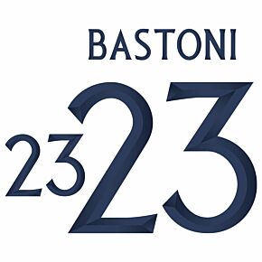 Bastoni 23 (Official Printing) - 23-24 Italy Away