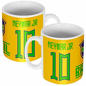 Brazil Team Neymar Jr 10 Mug