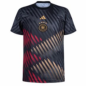22-23 Germany Pre-Match Shirt - Black/Grey/Red