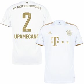 22-23 Bayern Munich Away Shirt + Upamecano 2 (Official Printing)