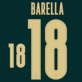 Barella 18 (Official Printing) - 19-20 Italy 3rd Renaissance