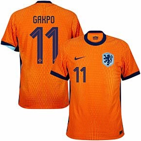 24-25 Holland Dri-Fit ADV Match Home Shirt + Gakpo 11 (Official Printing)
