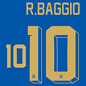 R.Baggio 10 (Official Printing) - 22-23 Italy Home
