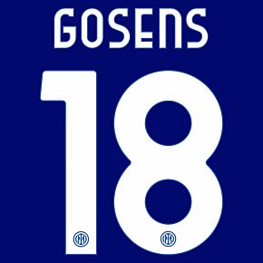 Gosens 18 (Official Printing) - 21-22 Inter Milan Home