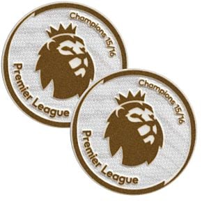 KIDS EPL Champions Patch Pair 2016 / 2017 - Leicester City (65mm)