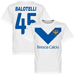 Brescia Balotelli 45 Team Tee - White