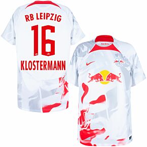 22-23 RB Leipzig Home Shirt + Klostermann 16 (Official Printing)