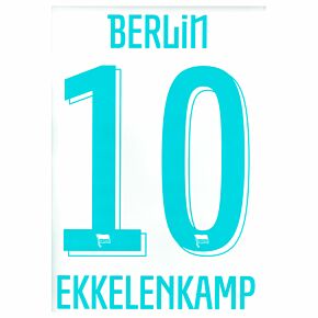 Ekkelenkamp 10 (Official Printing) - 21-22 Hertha Berlin Away