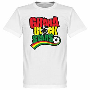 Ghana Black Stars Tee - White