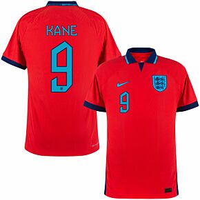 22-23 England Dri-Fit ADV Match Away Shirt + Kane 9 (Official Printing)