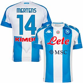 2021 Napoli 4th Pro Shirt + Mertens 14 (Fan Style Printing)