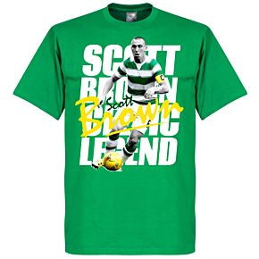 Scott Brown Celtic Legend Tee - Green