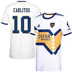 20-21 Boca Juniors Away Shirt+ Carlitos 10 (Fan Style)