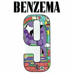 Benzema 9 (Pre-Season Printing) - 22-23 Real Madrid Home/Away