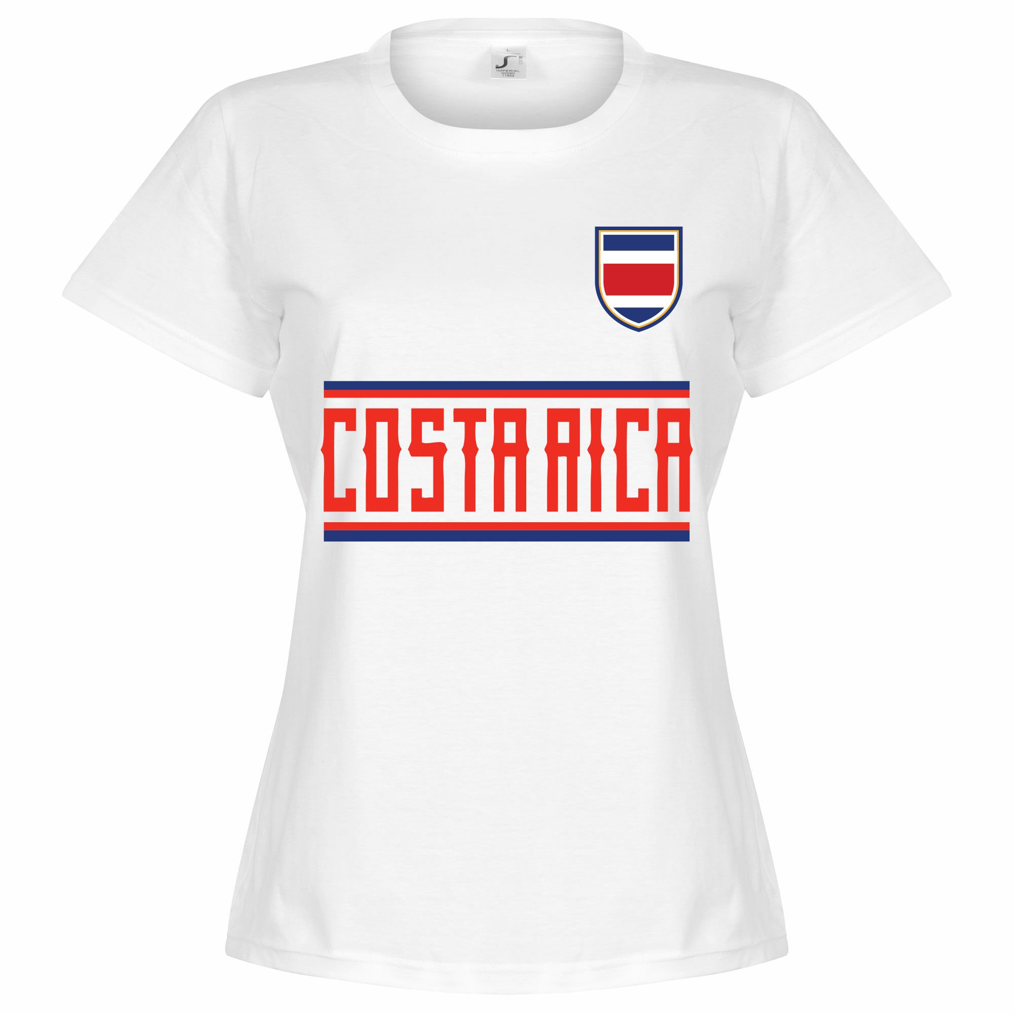 Kostarika - Tričko dámské - bílé