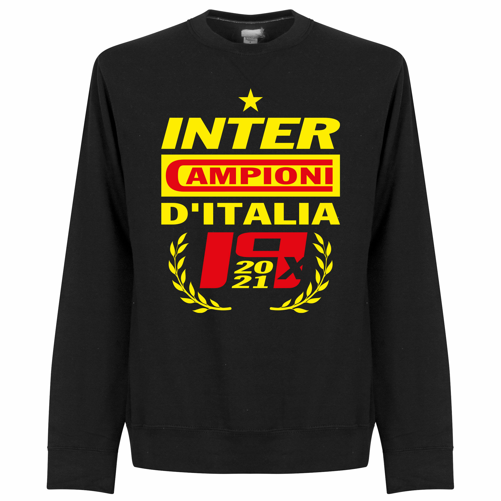 FC Inter Milán - Mikina "Champions" dětská - černá, 2021