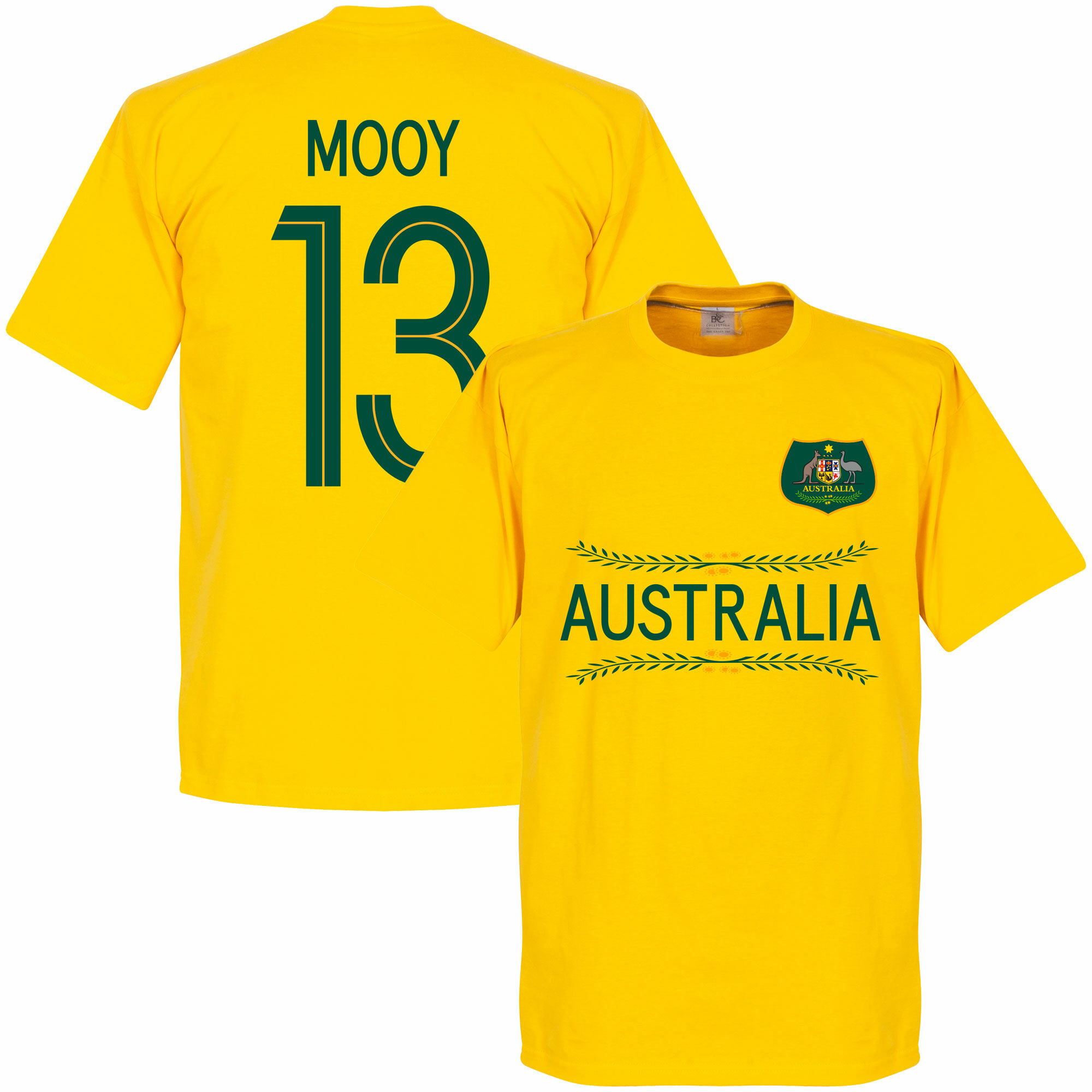 Austrálie - Tričko - žluté, Aaron Mooy, číslo 13