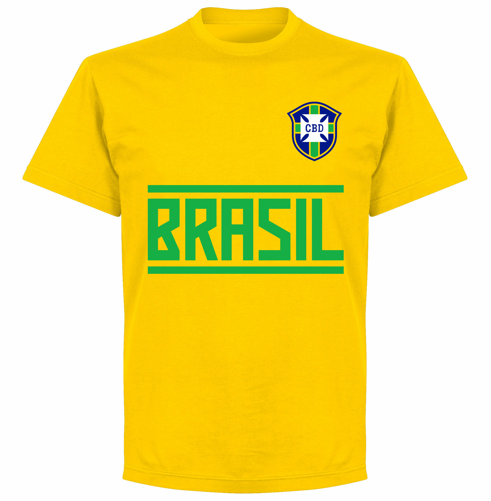 Brazílie - Tričko - žluté