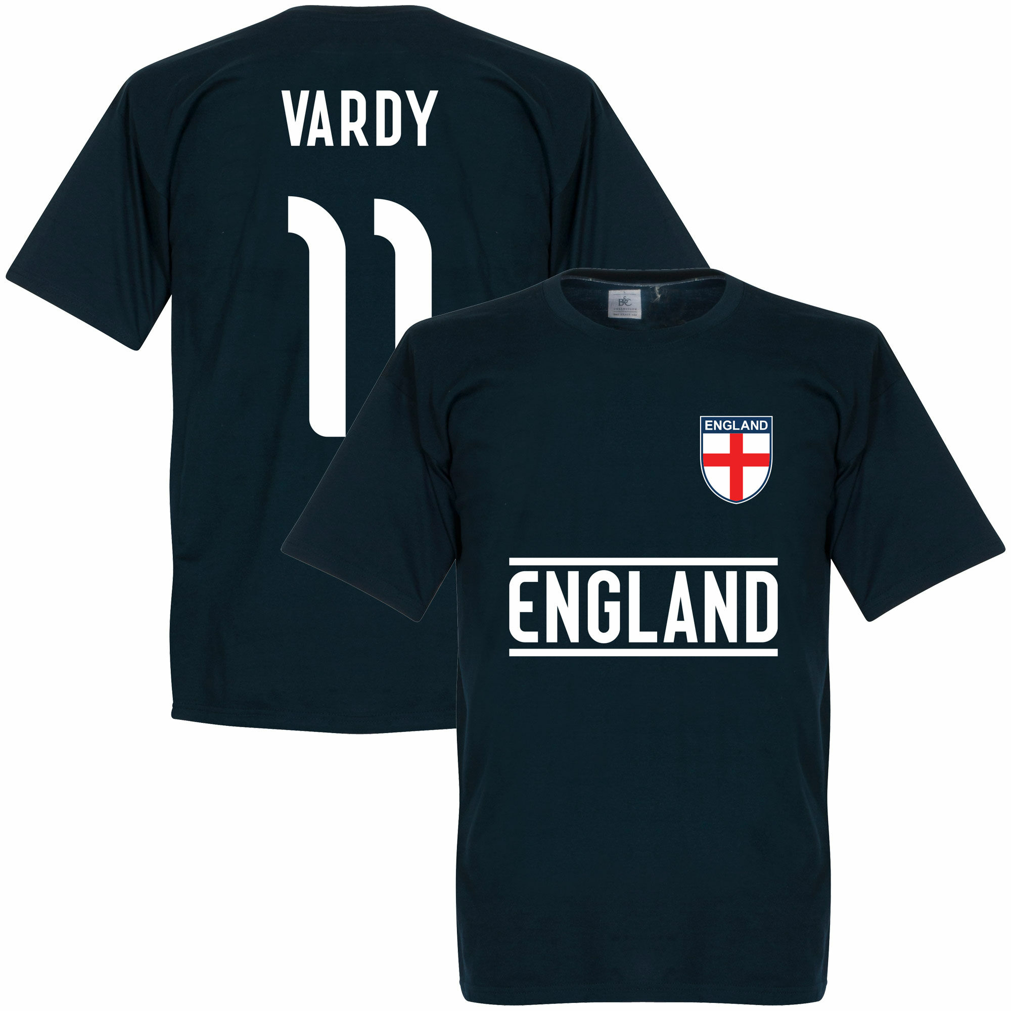 Anglie - Tričko - modré, Jamie Vardy