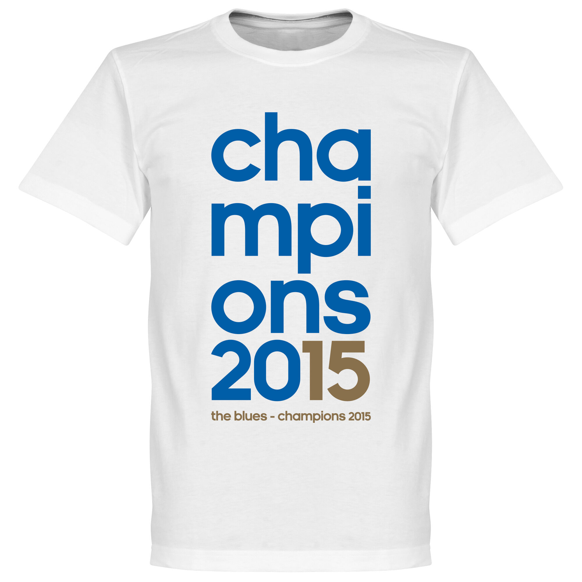 Chelsea - Tričko "Champions" - bílé, 2015