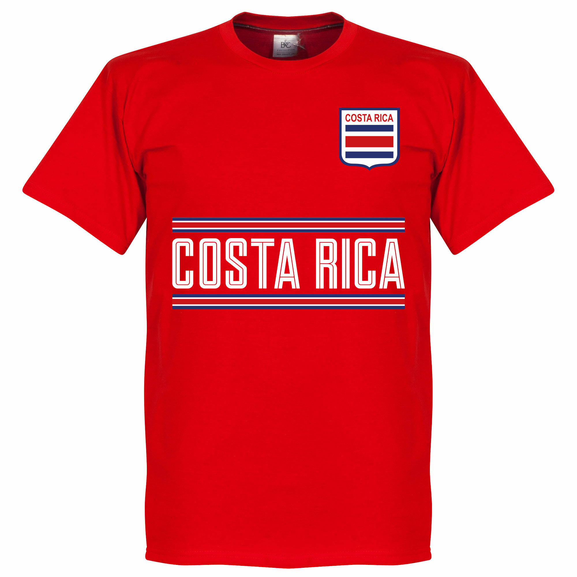 Kostarika - Tričko - červené