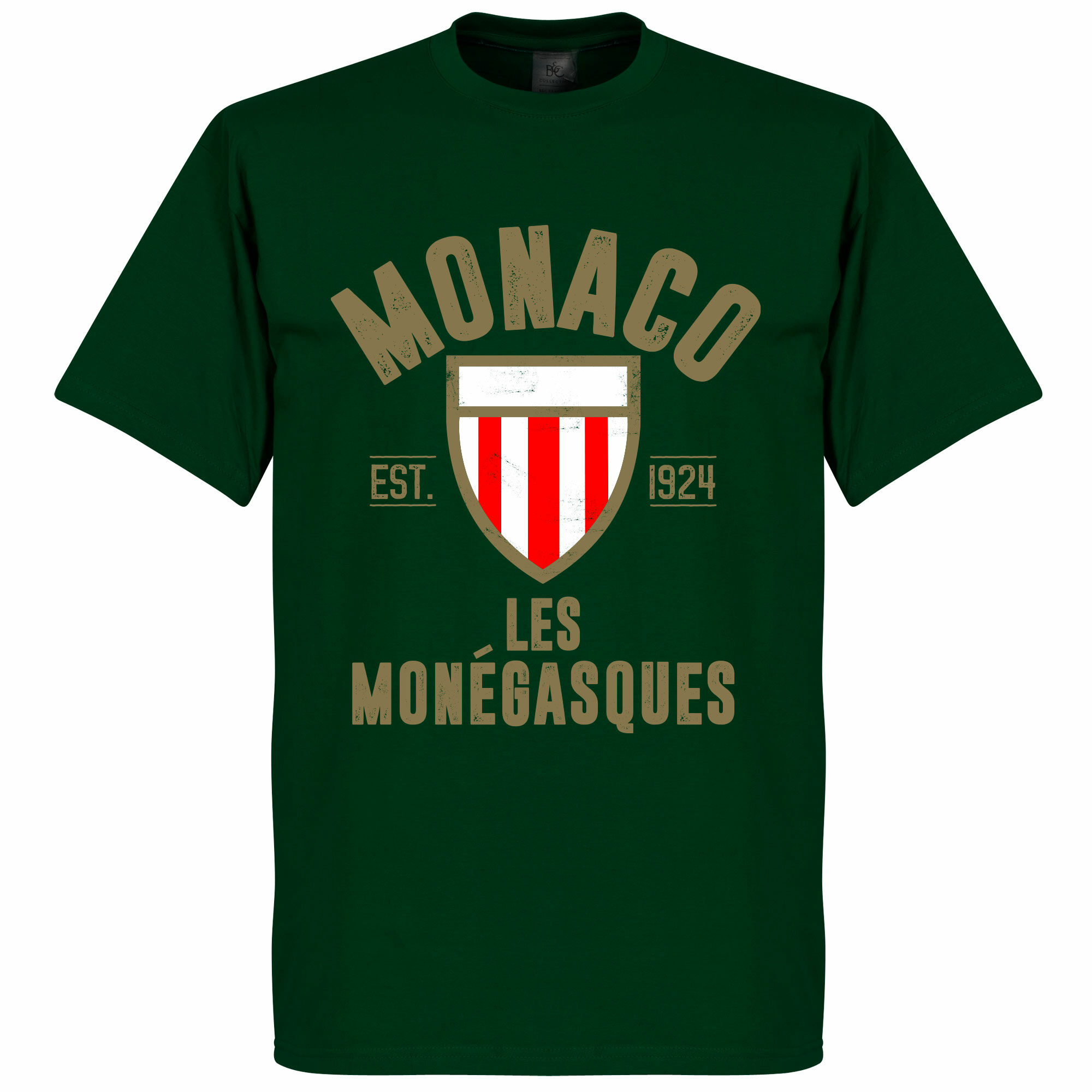 AS Monaco - Tričko "Established" - zelené