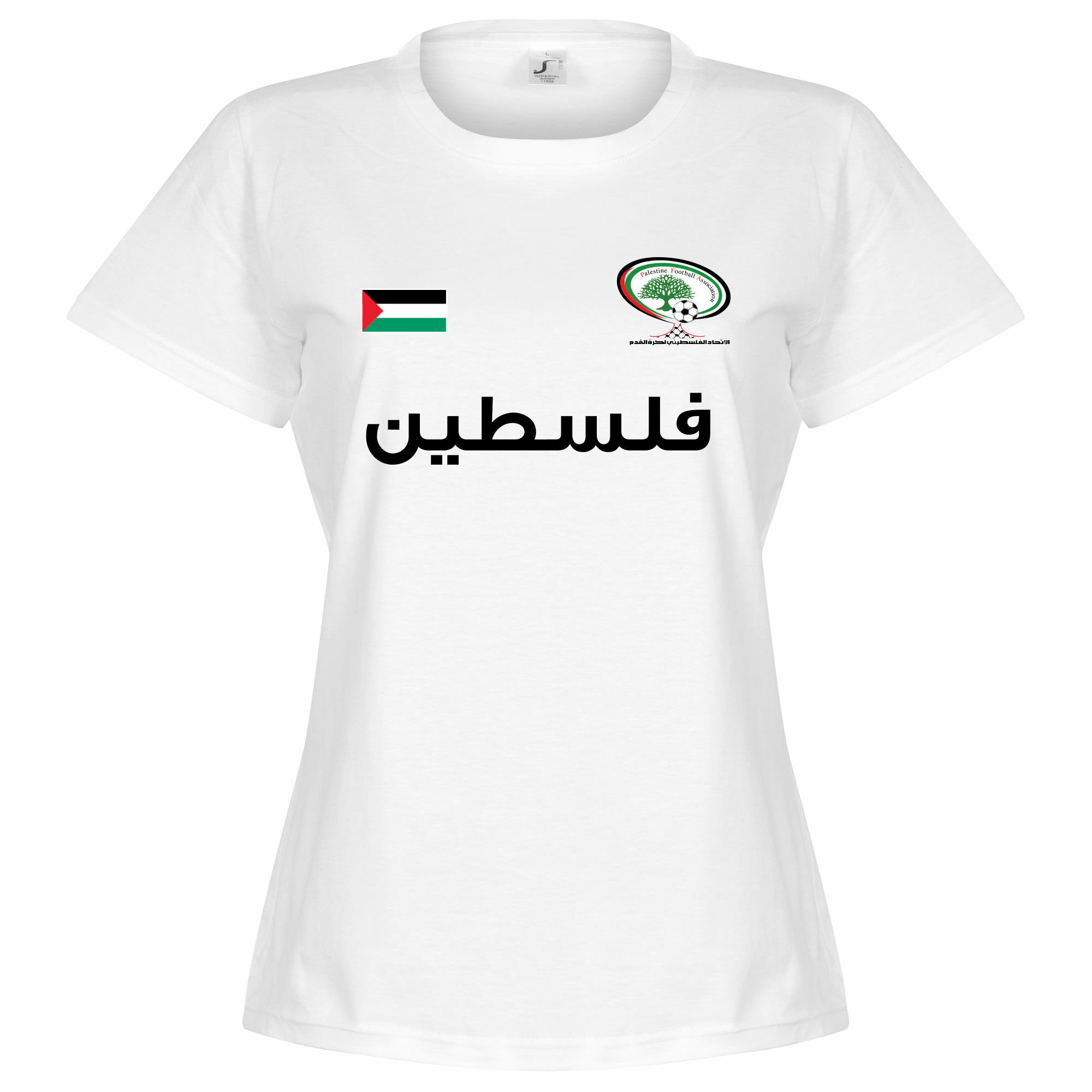 Palestina - Tričko dámské - bílé