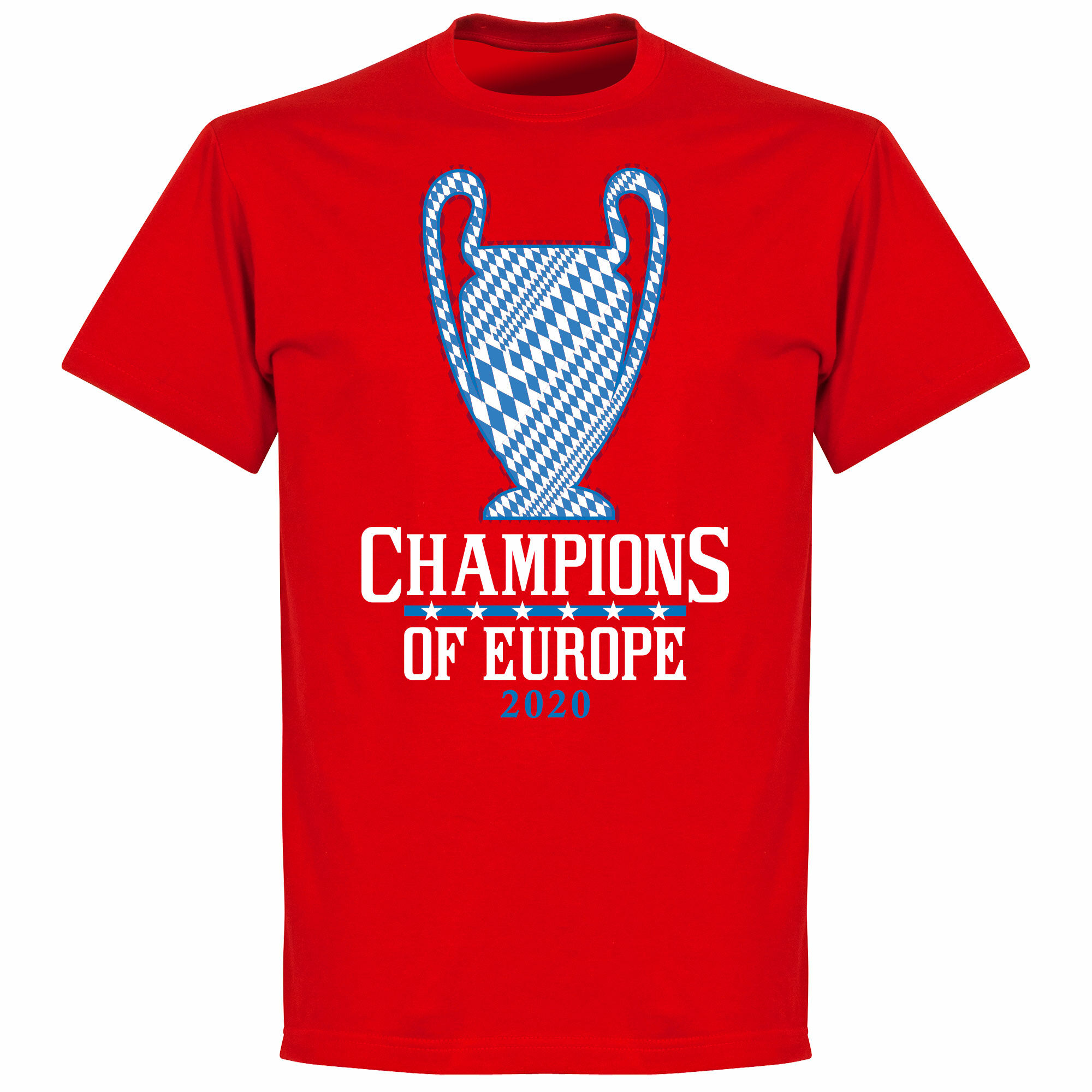 Bayern München - Tričko dětské - červené, 2020, Champions of Europe
