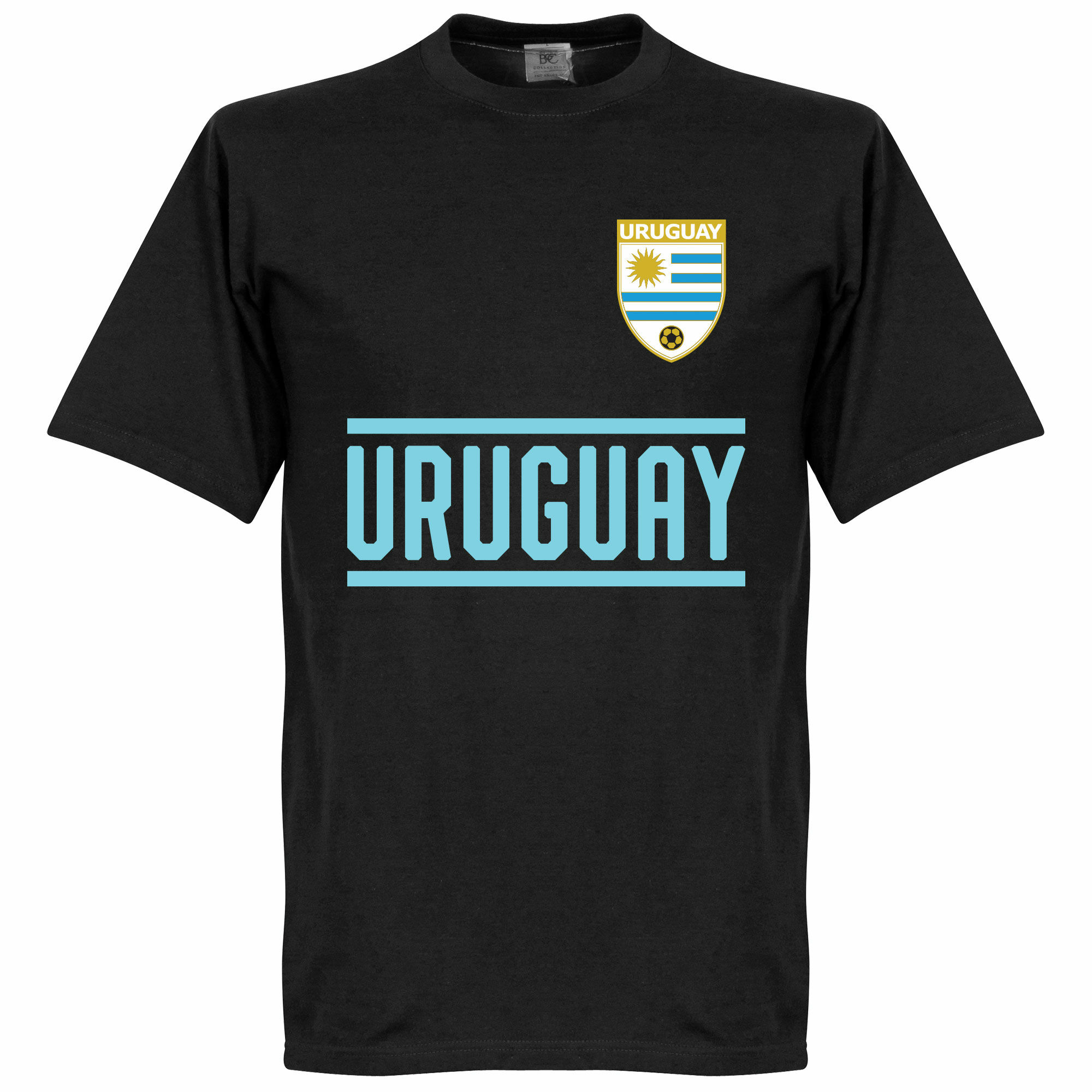 Uruguay - Tričko dětské - černé
