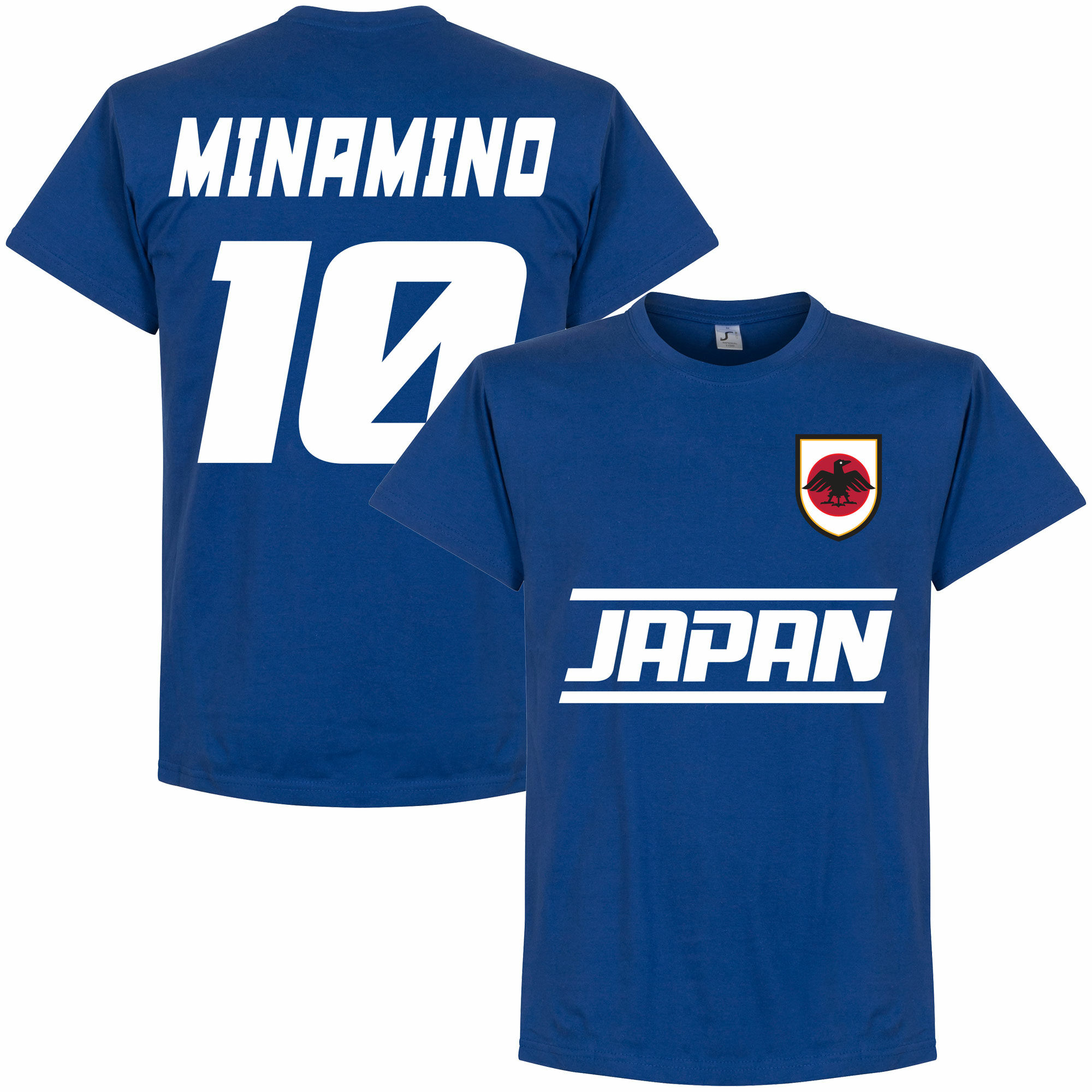 Japonsko - Tričko - Takumi Minamino, číslo 10, modré